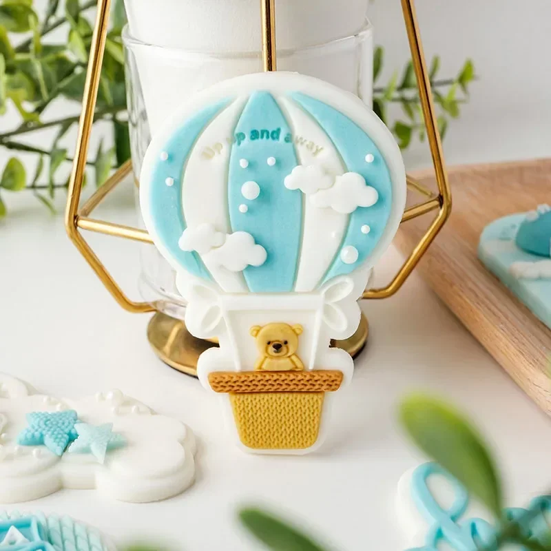 Cartoon Baby Shower Cookie Cutters and Embossers cookie cutter,baking mold,cookie mould,cookie printing mold,baking decorating tools,cookie maker press kit