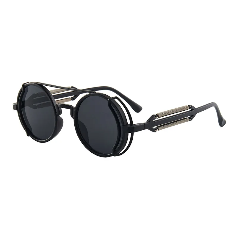 Gafas de sol futuristas tecno punk, lentes de tiro callejero Hipster, Punk  - AliExpress