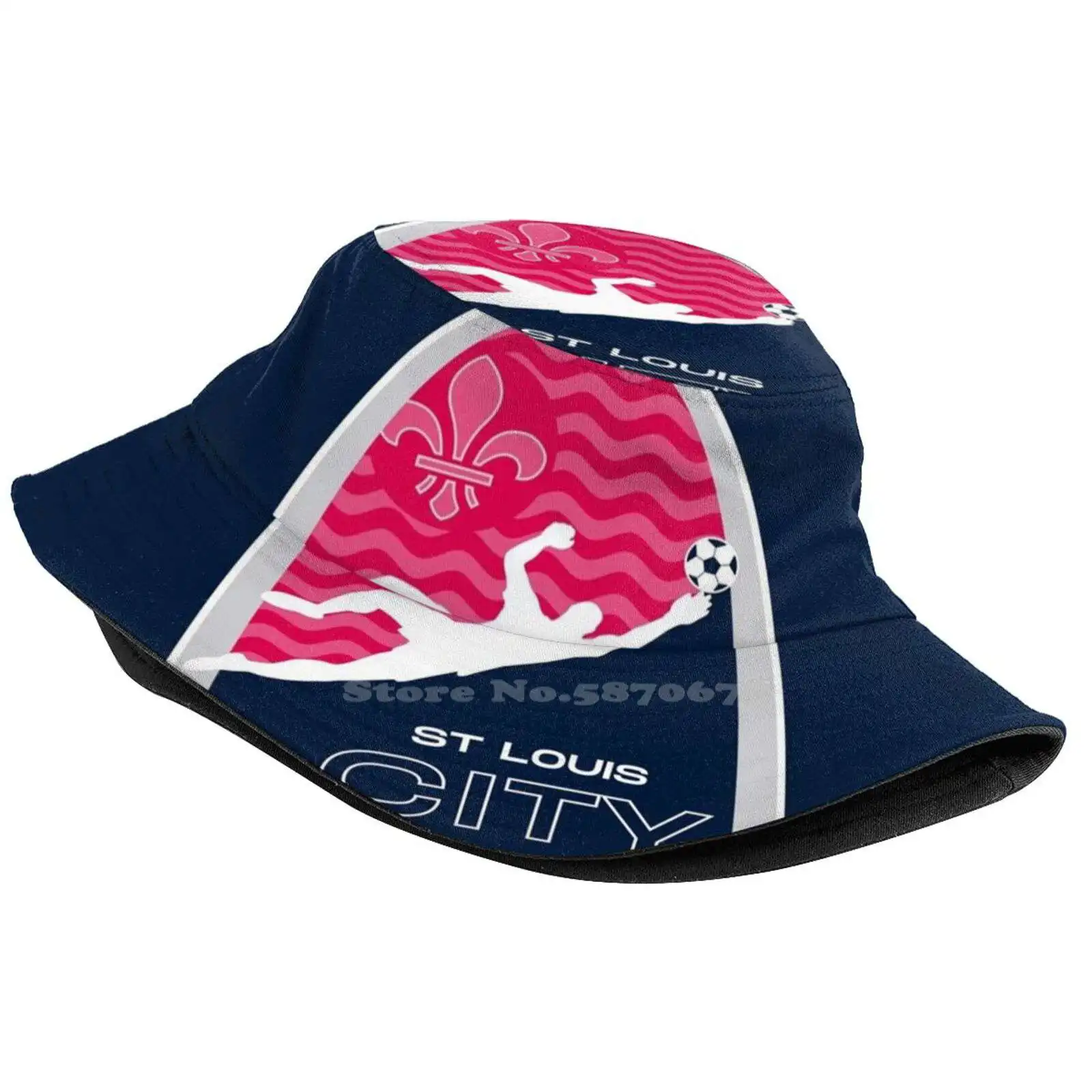 Stl Soccer Bucket Hat Sunscreen Hats Prairiegrouse Stl St Louis Saint Louis  The Lou St Louis City St Louis Style Lou Gear - AliExpress