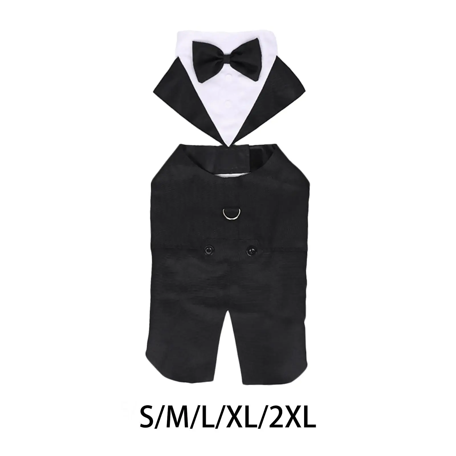 Elegant Dog Tuxedo Costume 1