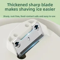 Rasoirs à glace automatiques Trituradora De Hielo mélangeur De Smoothie Commercial Maquina De Raspados De Hielo Electrica 220V 110V glace 3