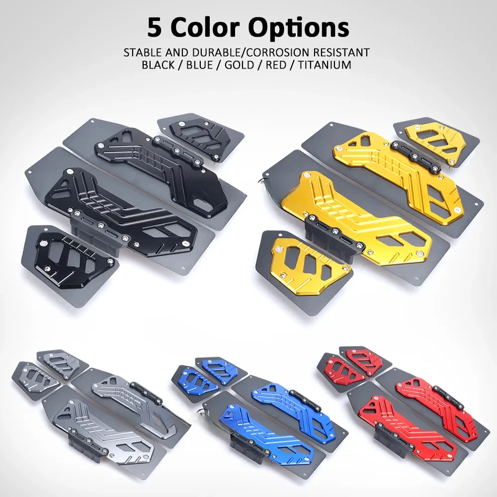 

New For HONDA ADV350 ADV-350 ADV 350 adv 350 2022 2023 Motorcycle Accessories Footrest Footpads Foot Pegs Pedals Plate Pads