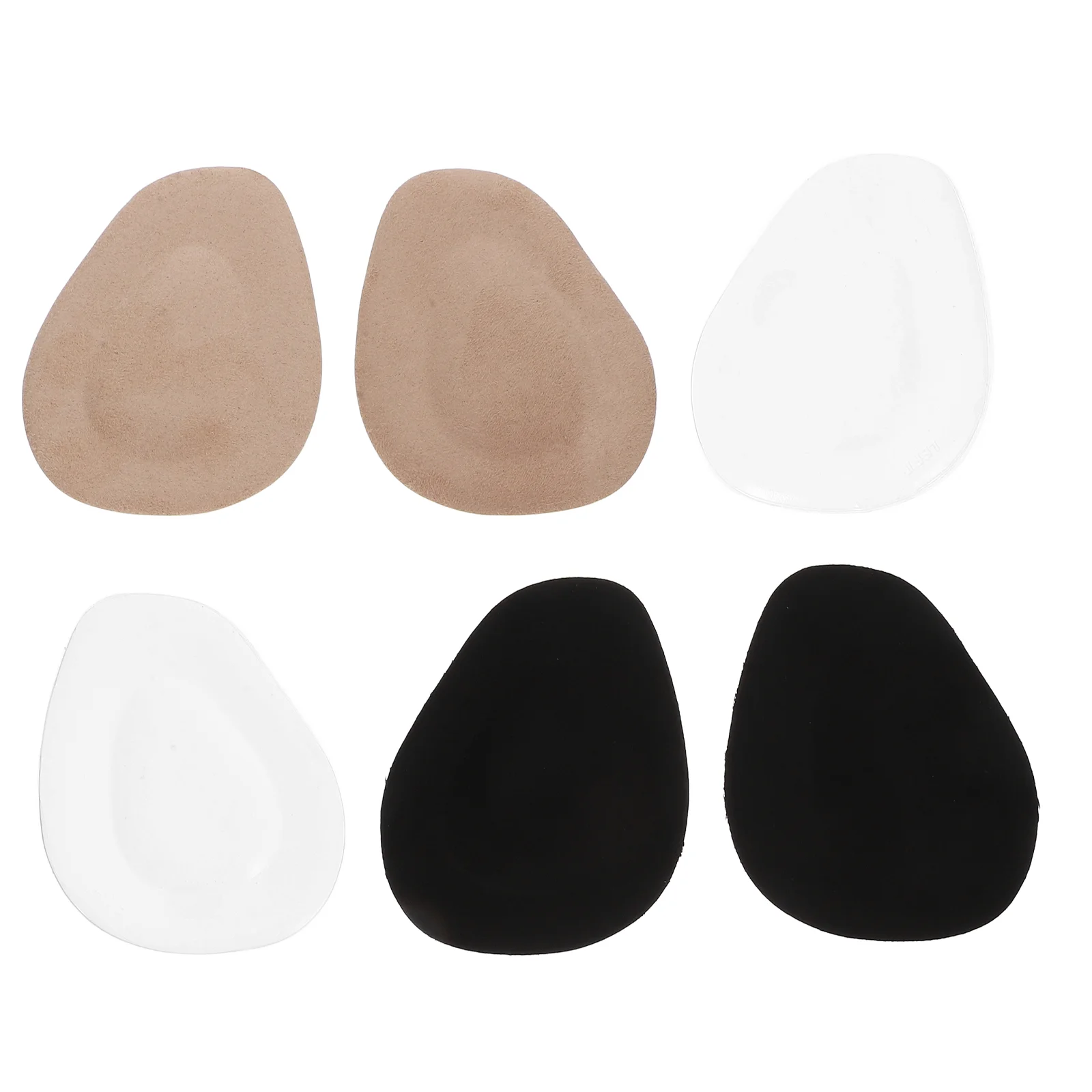 

3 Pair Forefoot Cushion Half Insoles Gel Shoe Inserts Cushions Pads Boots Thicken