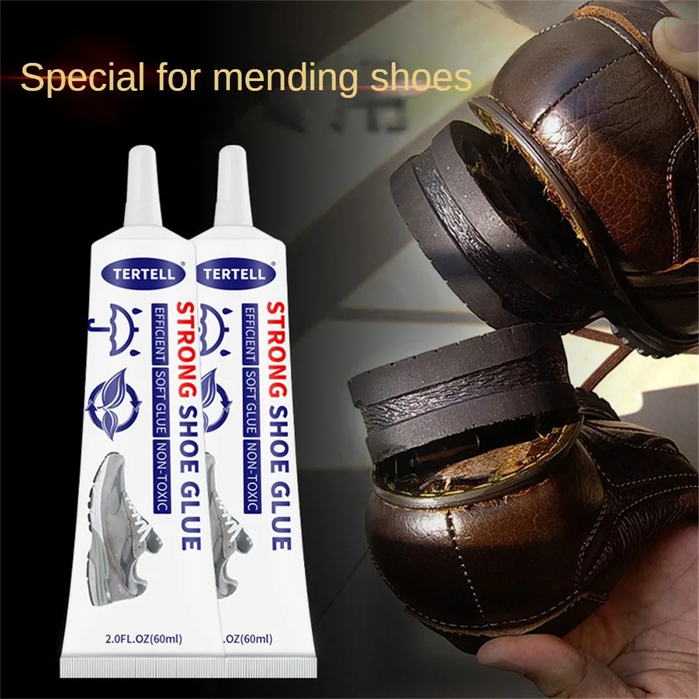 60ml/120ml Leather Glue Shoe Factory Special Shoe Repair Glue Waterproof Universal Strong Shoe Repairing Adhesive Shoemaker