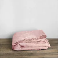 Pure Linen Flat Sheet, Soft Flax Bed Sheet Or Fitted Sheet with Elastic Band, Bedclothes Sheet for Single, Double, Full, Queen 1