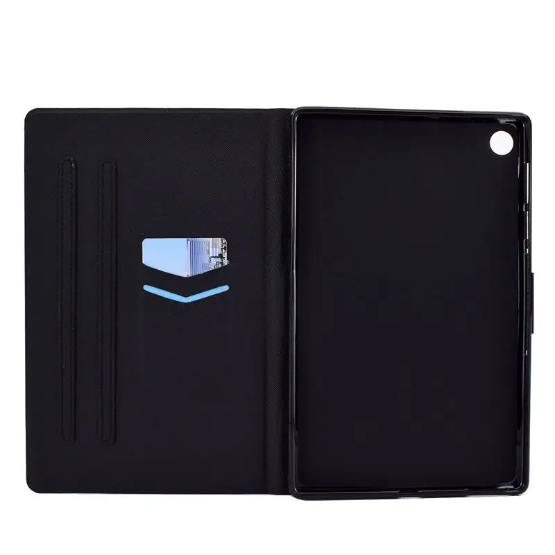 capa funda crianças pintados couro do plutônio suporte coque