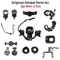 Original Gimbal Part for DJI Mini 3 Pro Gimbal Housing Shell Camera Lens PTZ Signal Cable Yaw Roll Motor / Arm Rubber Damping