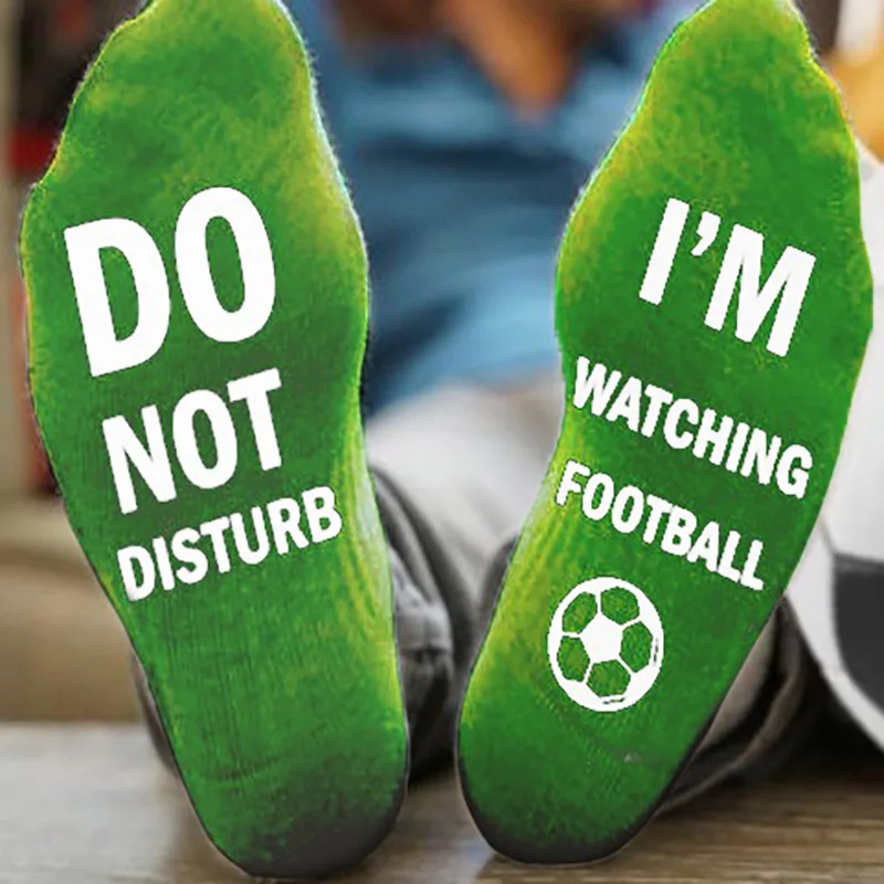Calzini Divertenti Da Calcio Per Uomo – Con Scritte E Motivi, Regalo Per Fan, Compleanno E Natale