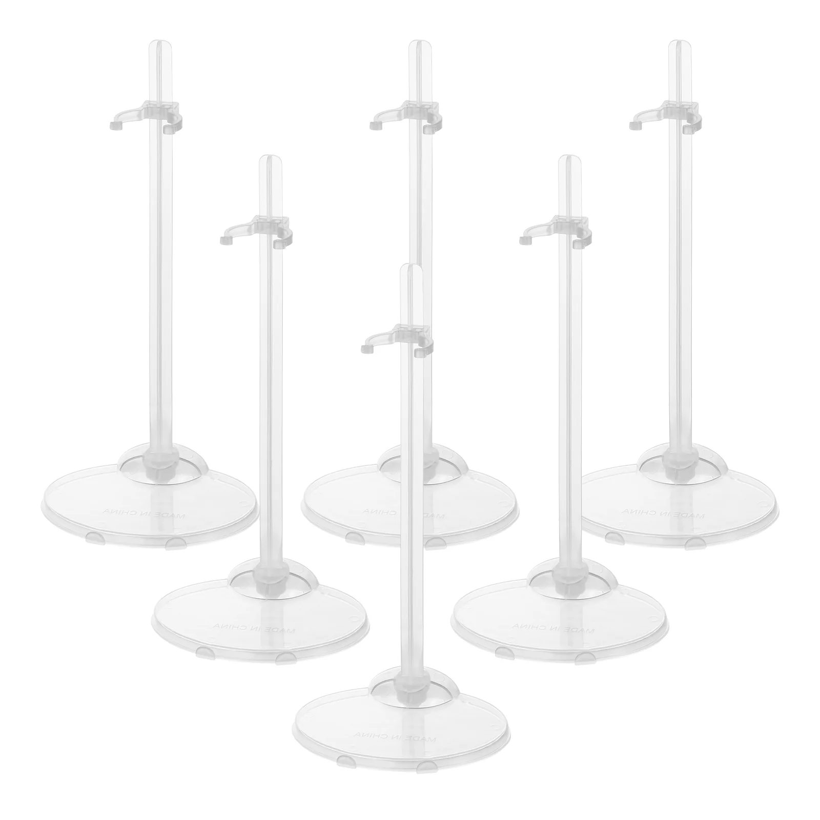 

Doll Holding Stand Doll Support Display Rack Adjustable Transparent Model Furniture Plastic Mannequin Dolls Accessories