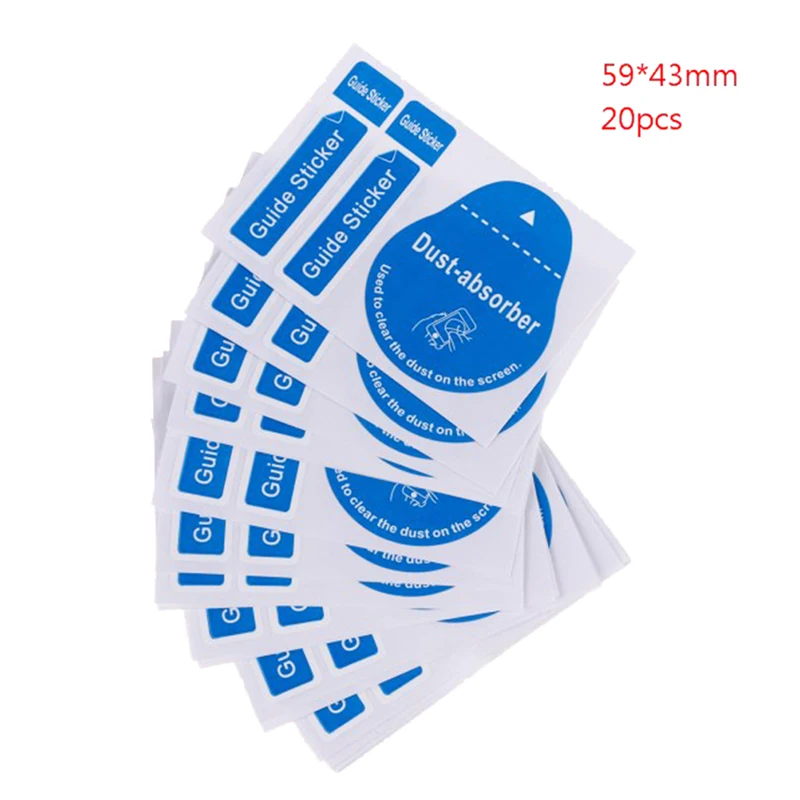 20Pcs 스크린 먼지 제거 습식 건식 물티슈, 시계 카메라 LCD 렌즈 강화 유리 보호대 청소용 천 종이