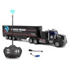 RC Truck 1:48 Remote Control Engineering Vehicle Semi-trailer Tanker Radio Controlled Cars Toys for Boys Kids Children's Gifts 4