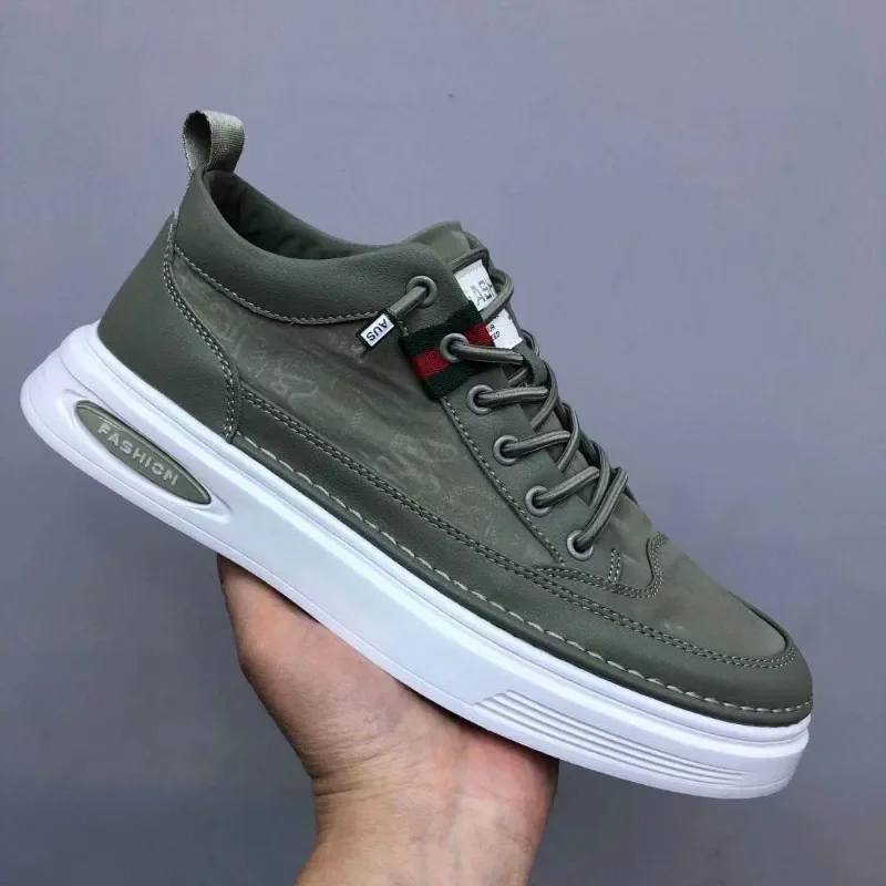 Trend Casual Sports Shoes for Men 2023 Summer New Fashion Umbrella Cloth Waterproof Dirt Resistant Breathable Board Shoes 3
