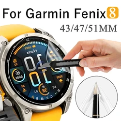 Hydrogel Film Screen Protector for Smartwatches - Anti-scratch, Soft Protection (3-12 Pack) (For Fenix 8 51MM)