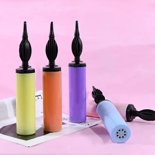 Pompe à Air Aléatoire pour Ballons, Gonfleur Portable à Pousser à la Main, Accessoires pour Mariage, Fournitures de Décoration de ixd'Anniversaire, 1 Pièce 3