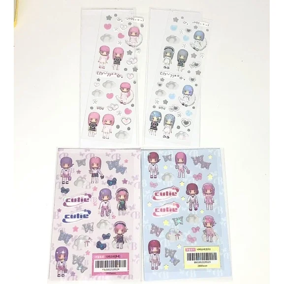 Steve Ins Nomad Girl Sticker Photocard Toploader Deco Sticker