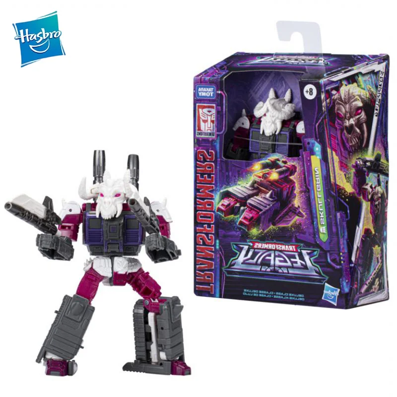 

In Stock Original Hasbro Transformers Legacy F3029 Series Deluxe Skullgrin Anime Figure Action Figures Model Toys