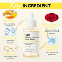 2pcs polypeptide propolis firming facial essence + Centella asiatica moisturizing essence effectively improves skin texture and 2