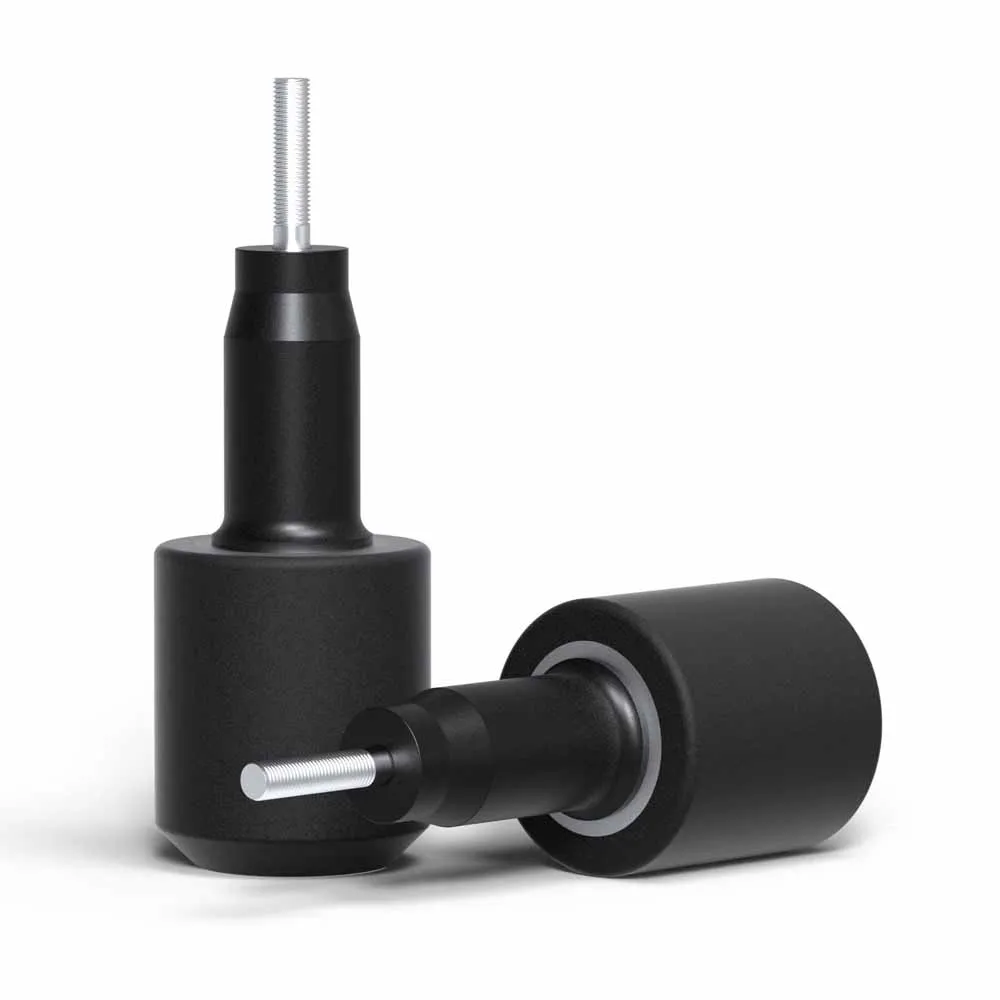 R7 Frame Sliders Suitable For MT-09 Mt09 2017-2022 2023 2024 Motorcycle Frame Anti Collision Pad Engine Box Slider Anti Fall Rod Exhaust Pipe Motorcycle Accessories Black Yamaha Mt09 Accessories