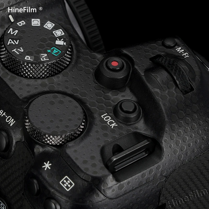 캐논 카메라용 Hinefilm 스킨 스티커, 캐논 EOS R6 용 스킨 데칼 EOSR6 보호대, 캐논 R6 코트 랩 커버 필름