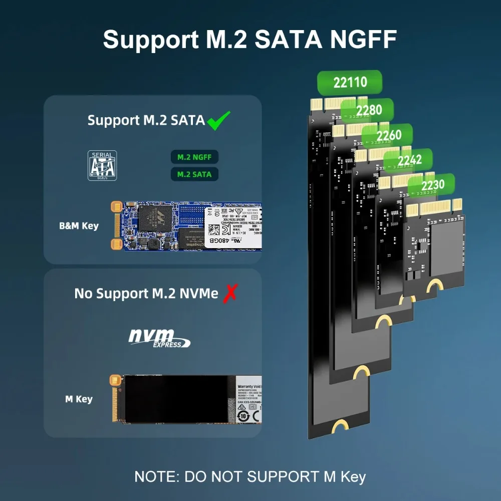 MAIWO ܺ M2 SSD SATA ̽, ܺ Hd ̽, CŸ   M.2 NGFF ϵ ̺ ̽, PC ̽  ϵ ̺ ̽