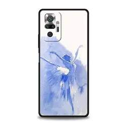 Gymnastics Watercolor Soft TPU Phone Case for Redmi Note 14 Pro4G (A1)