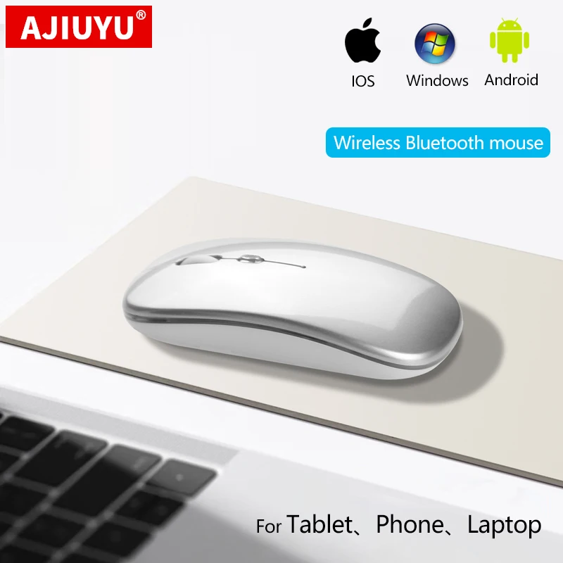 Mouse sem Fio Bluetooth para Xiaomi Pad Pro 2023 Mipad mi Pad Pro Mipad5 Huawei Matepad 11 Recarregável Mini Mouse Silencioso