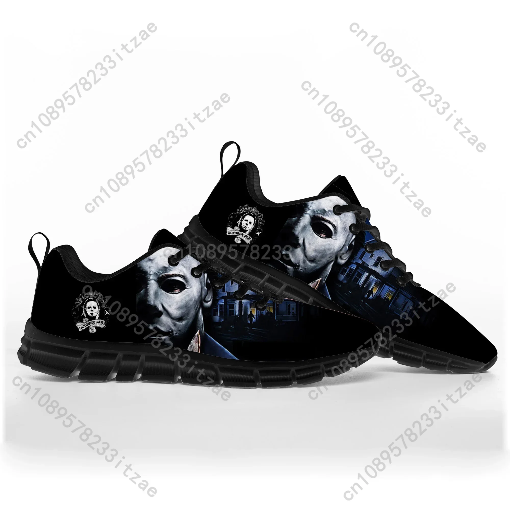 Horror Halloween Sports Shoes Michael Myers Mens Womens Teenager Kids Children Sneakers Casual Custom High Quality Couple Shoes 2