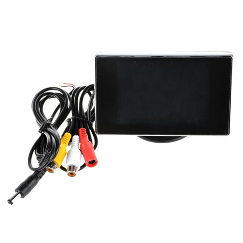 3.5 Inch Car Monitor Monitor Reversing Monitor Two-Way Video Car Accessories - 2