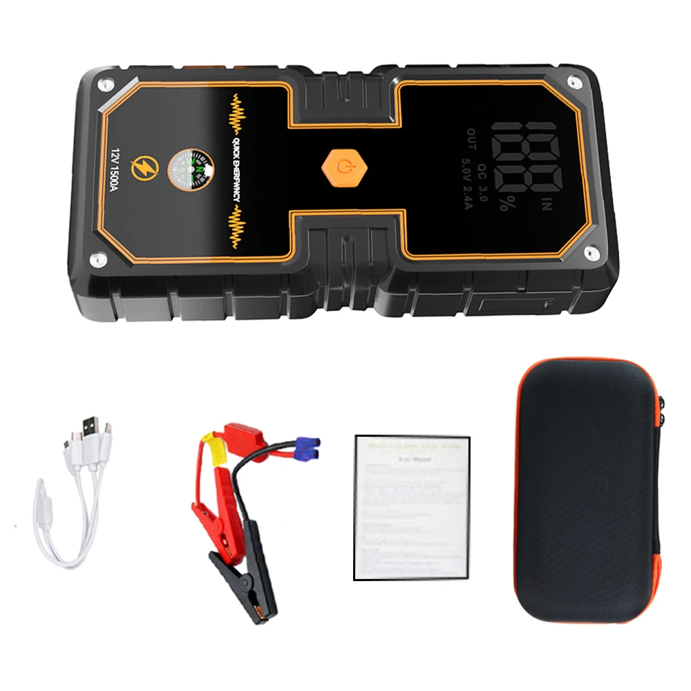 

Car Emergency Starting Power Supply Universal for 12V diesel and gasoline cars Emergency Starting Power Supply