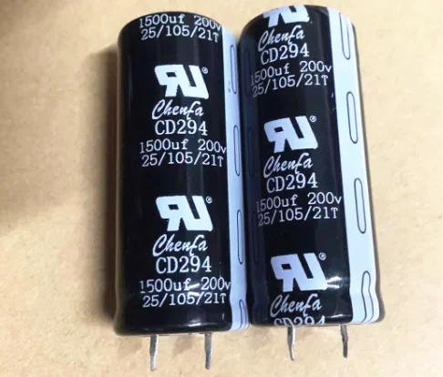 New original aluminum electrolytic capacitor 200V1500UF 25x65mm 25x50mm