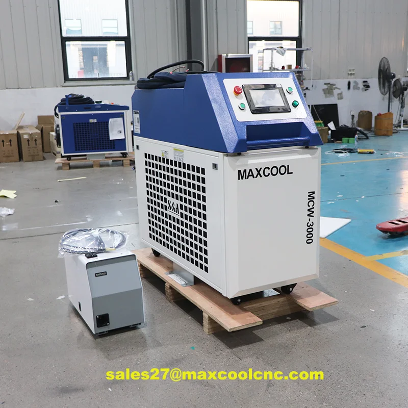 Maxcool Laser Machines 1000w 1500w 2000W 3000W Fiber Laser Machine Cutting, Welding, Cleaning Function 3 In 1 5