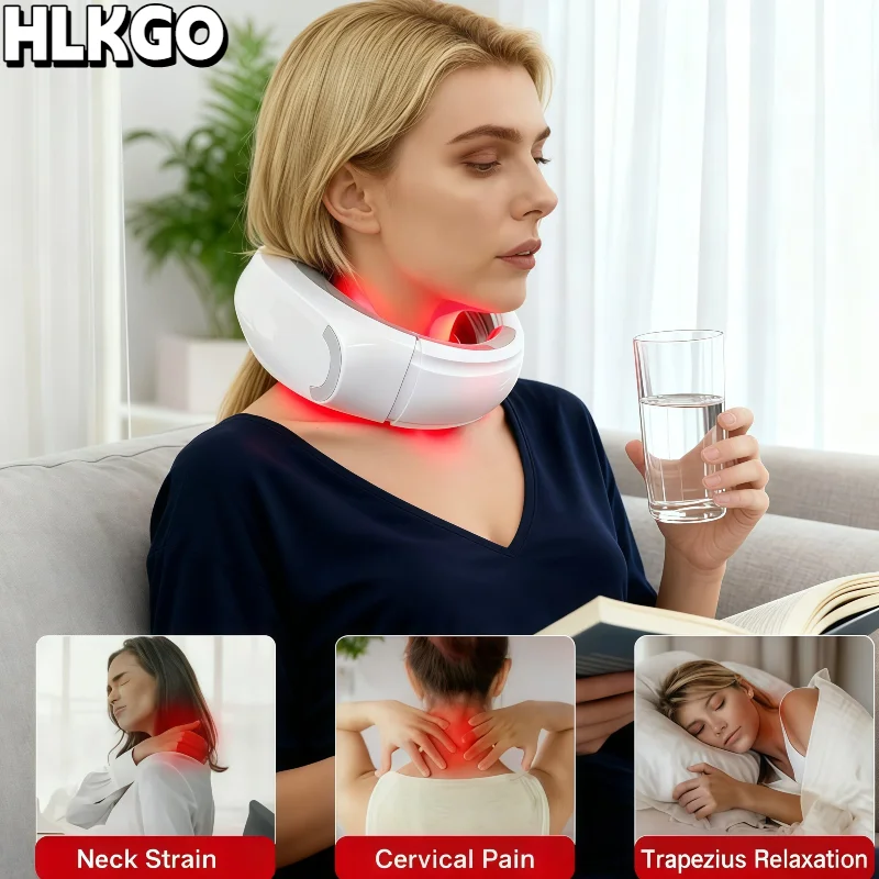 Medical Grade Neck Laser MassagerNon-irritating Deep Tissue Technology for Cervical Spine & Shoulder Pain Relief