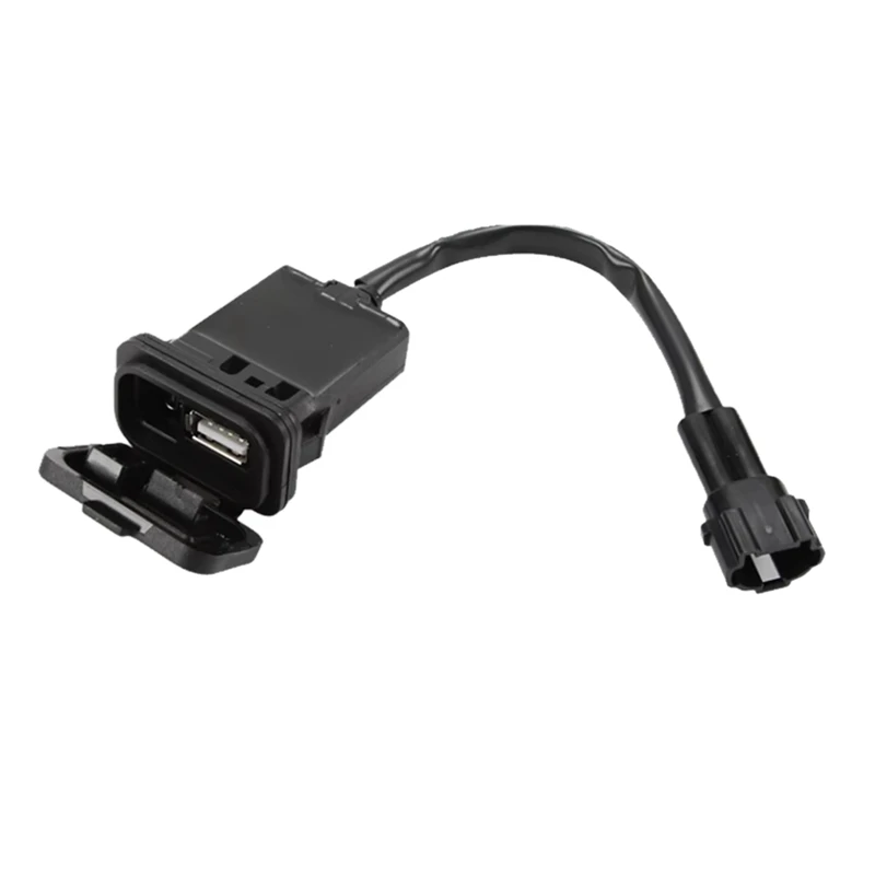

1 Piece Motorcycle USB Power Charging Interface Socket Impulse Charge Port Black Plastic For CFMOTO 450SR SR450 800NK 800 NK