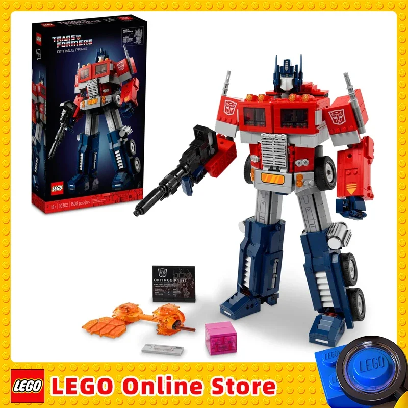 LEGO Icons Optimus Prime 10302 Transformers Figure Set
