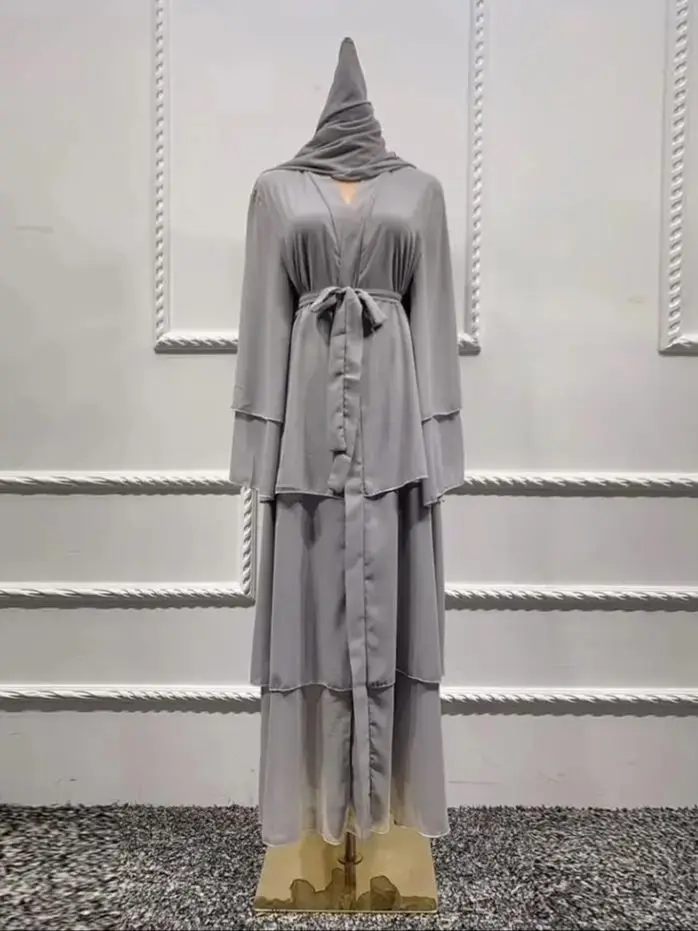 Gray with hijab