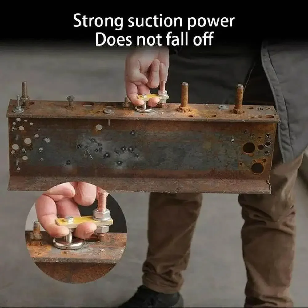 Car Spotter Accessories Spot Earth Car Dent Repair Spare Parts Stud Welding Machine Ground with Magnetic Connector Auto Bodywork