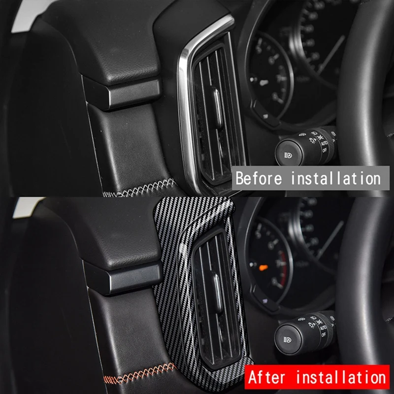 The Newcar Dashboard Air Outlet Frame Cover Air Conditioner Vent Grille Cover Trim For Mazda CX50 CX-50 LHD