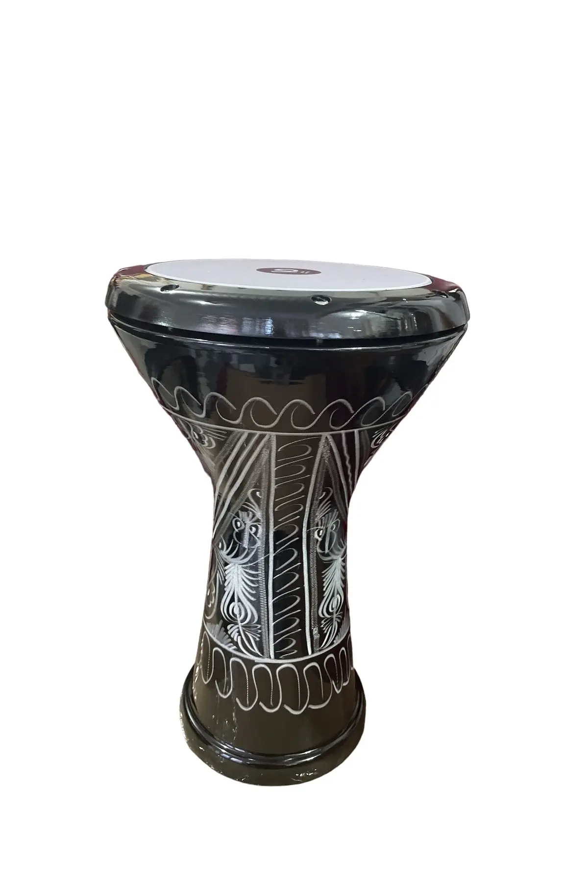 Darbuka Erzincan Ricamato A Mano Di Grandi Dimensioni