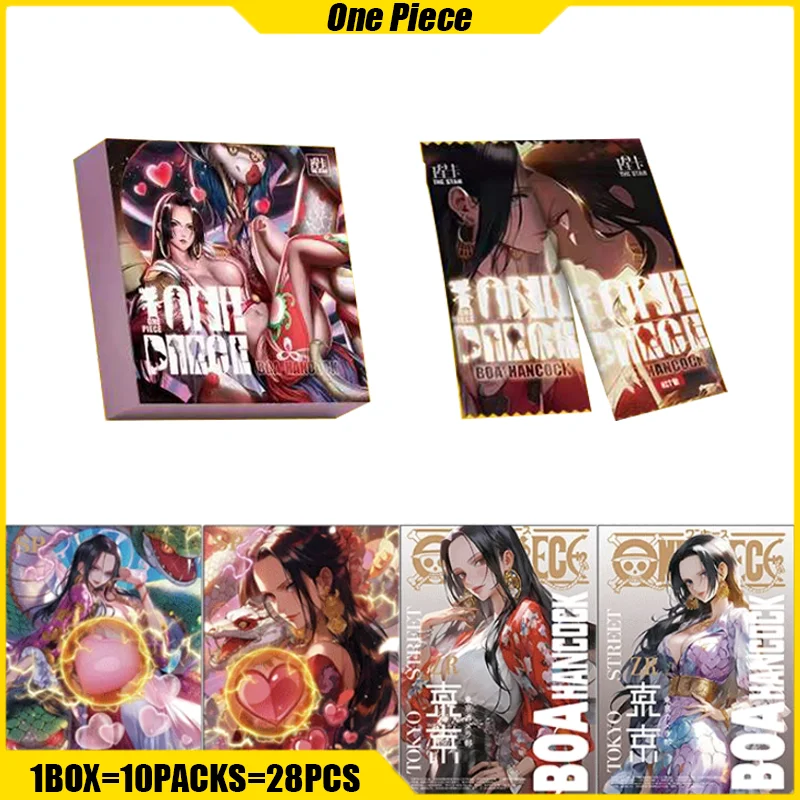 The Star One Piece Cards Boa Hancock Anime Figure Carte Da Gioco Scatola Di Plastica Giochi Da Tavolo Booster Box Giocattoli Regali Di Compleanno