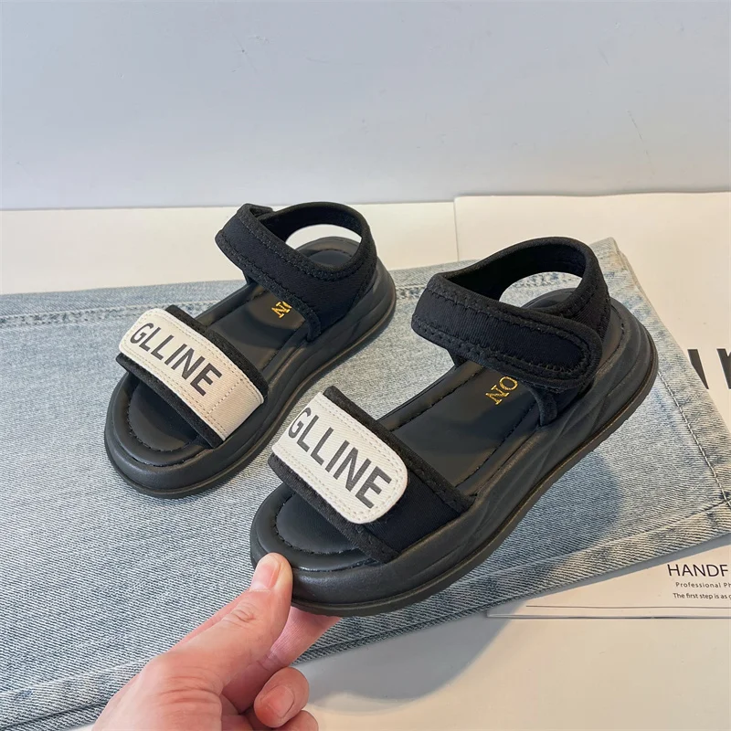 Girls Summer Non Slip Sandals Thick Bottom Beach Shoes