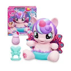 Hasbro – figurine de dessin animé My Little Pony, série équitation, jouet mignon Kawai Snow Heart Alicorn bébé B5365 pour fille 