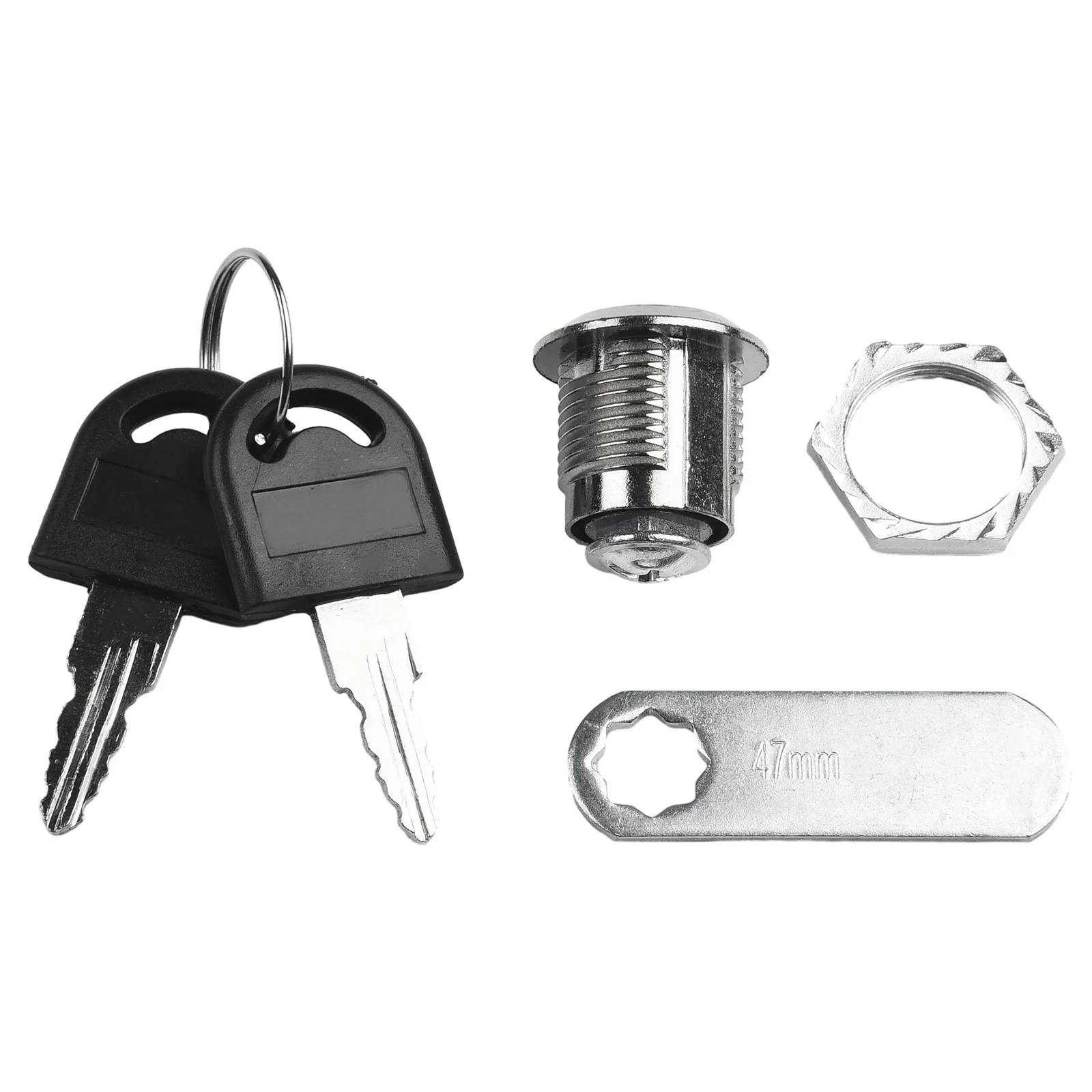 Description Picture 5 of item16/20/25/30mm Cam Lock Security Lock Cam Lock With Keys Door Cabinet Mailbox Drawer Cupboard Padlock Security Locks  ﻿