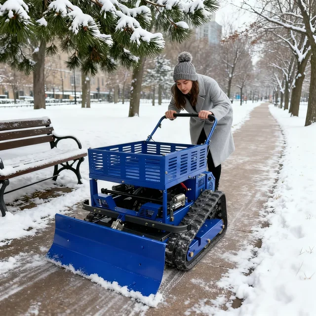 Customized Fast Shipping High Power Lawn Mower - CE Euro 5 Automated Self Propelled Remote Control Garden Crawler Grass Mower 1