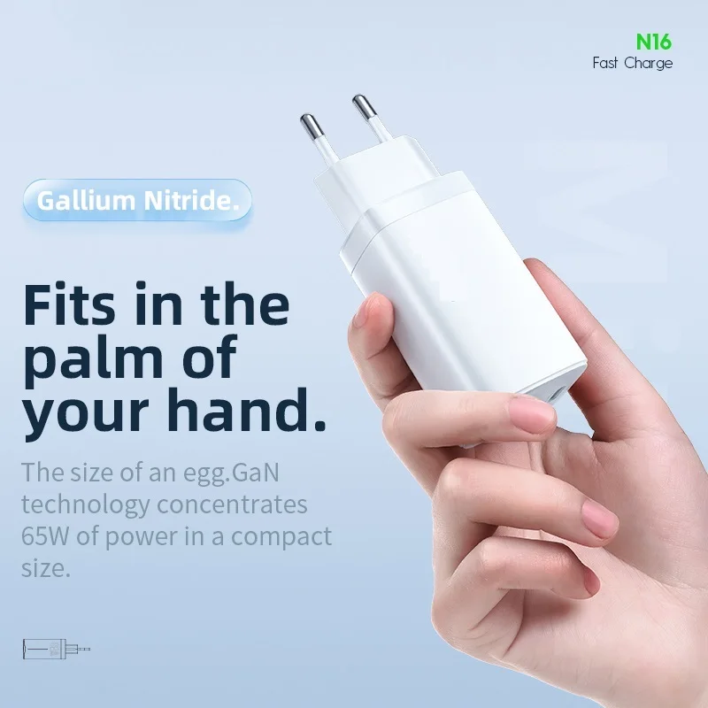 Зарядное устройство GaN USB C 65 Вт Quick Charge 4 0 3 Type PD для iPhone 11 12 13 Pro Max Xiaomi Macbook |
