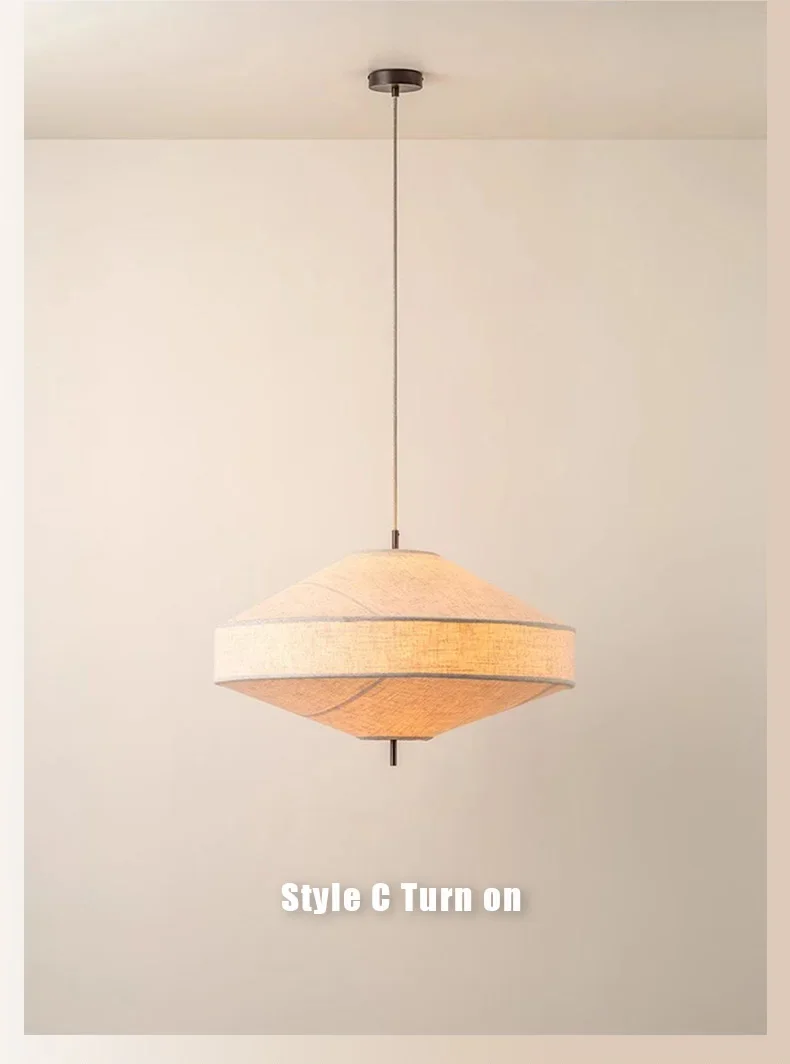 Suspension Japonaise en tissu | Toupille