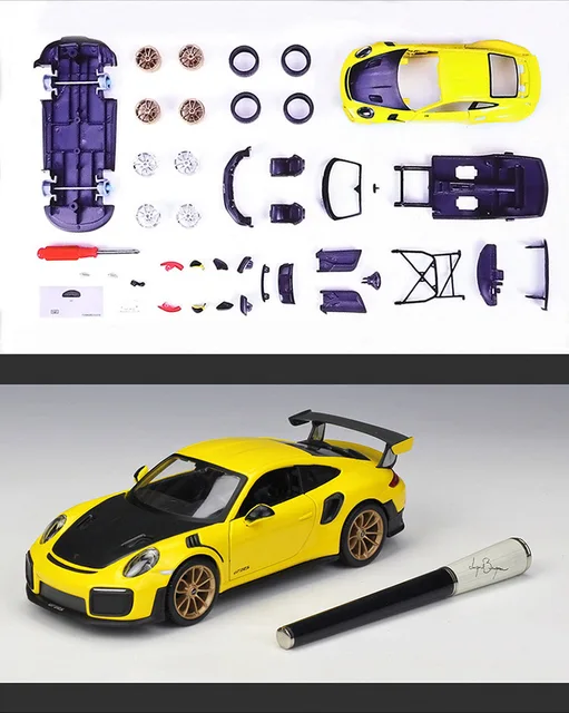 Maisto Die Cast 1:24 Scale Al Porsche 911 Gt2 Rs : Target