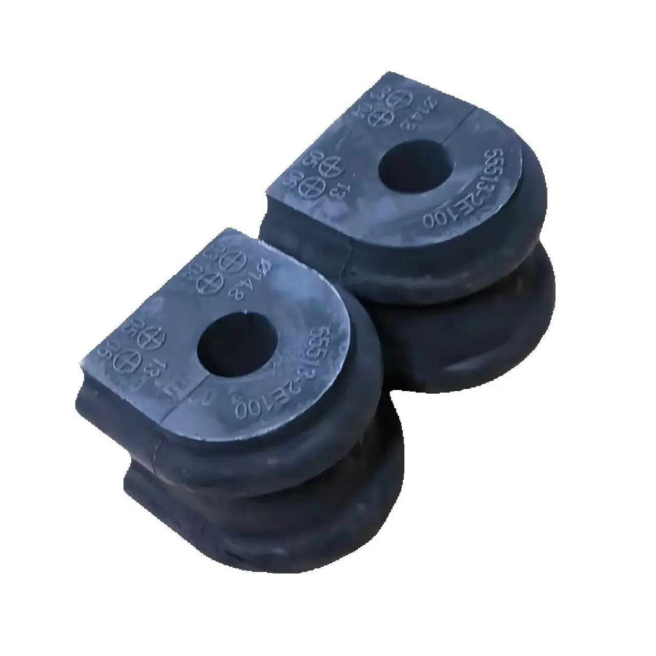 2PCS 리어 스태빌라이저 부싱 55513-2E100 Kia Sportage 1.6L 2010-2014 Hyundai Tucson 2.0L 2004-2009 자동차 액세서리