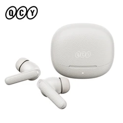 QCY Noise Cancelling Wireless Earbuds with Crystal Clear Sound and Extended Battery Life (LGRAY)