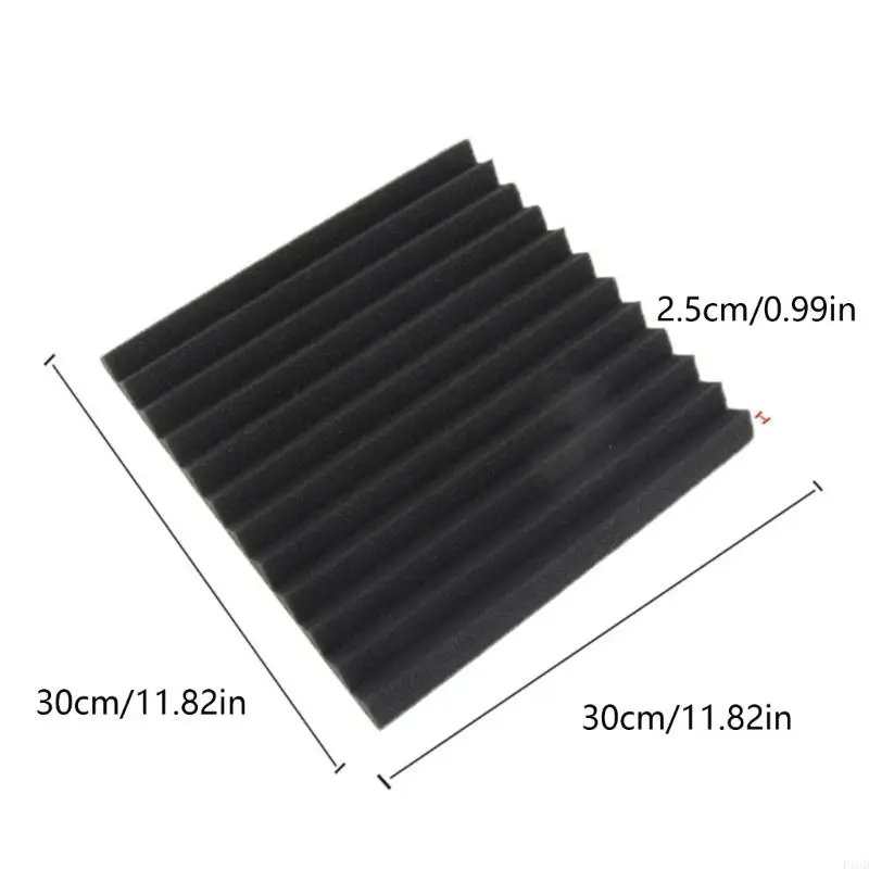 New Sounds Absorbing Foams Mats Panel Periodic Grooves Structure Sounds Absorbing Foams for Studio Recording Office and