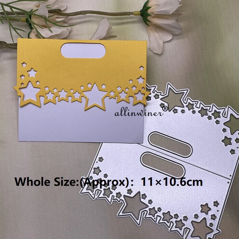 Matrice De Découpe En Métal Pour Scrapbooking – Motif Fleurs Et Feuilles, Environ 8,9 X 4,8 Cm - 7